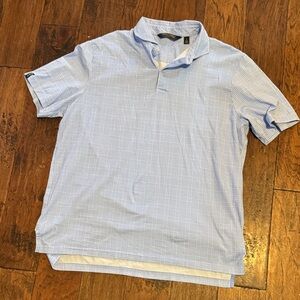 Polo by Ralph Lauren Light Blue Checkered Polo Shirt